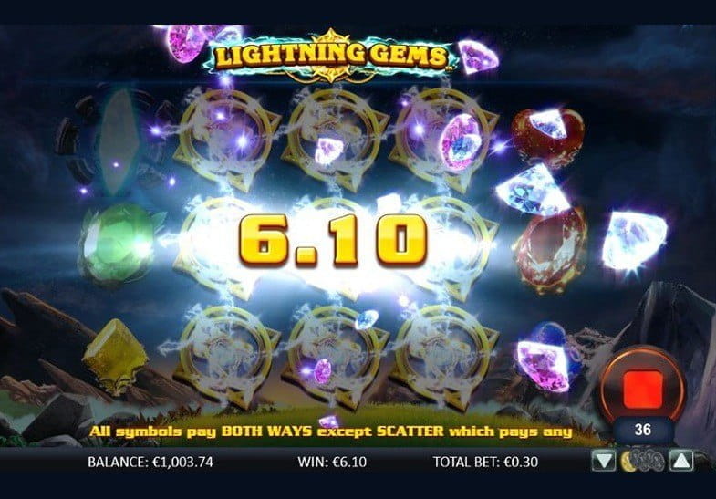 Free Demo of the Lightning Gem Slot Game