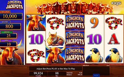 Longhorn Jackpots Slot Free Spins