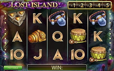 Lost Island Slot Mobile