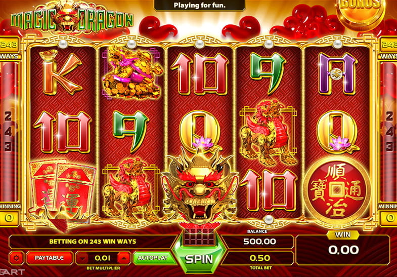 Free Demo of the Magic Dragon Slot