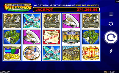 Major Millions Slot Mobile