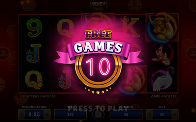 Maneki Neko Slot Free Spins