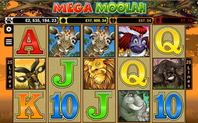 Mega Moolah Isis at Ahti Games Casino Canada