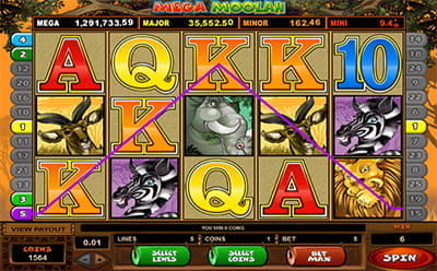 Mega Moolah by Microgaming at BetVictor Casino