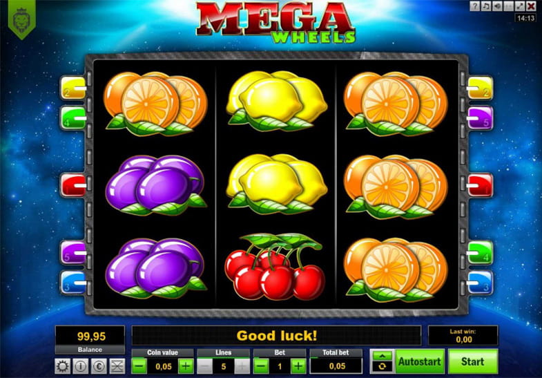 Free Demo of the Mega Wheels slot