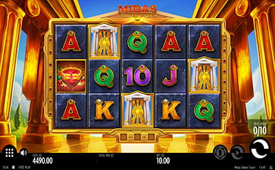 Midas Golden Touch Slot Bonus Round 