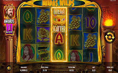 Midas Wilds Slot Bonus Round