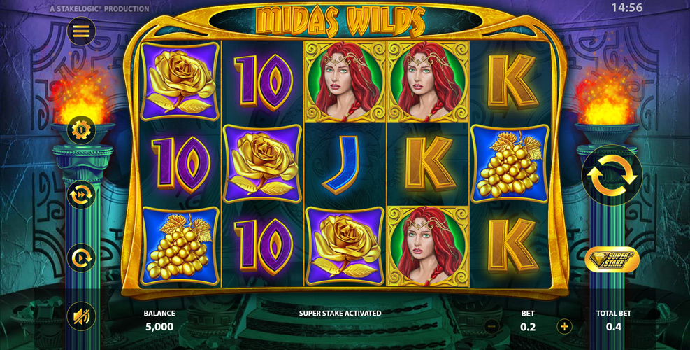 Free Demo of the Midas Wilds Slot