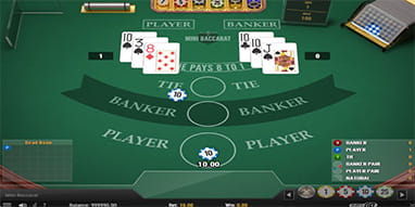 Mini Baccarat by Play'n GO