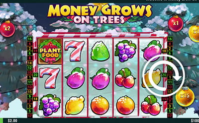 Money Grows on Trees Christmas Edition Slot Mobile