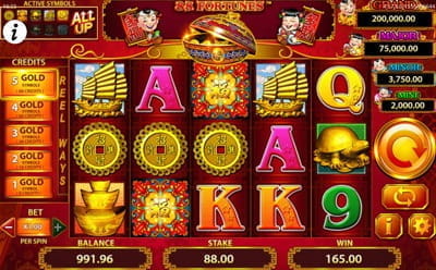 88 Fortunes Slot at Monster Casino