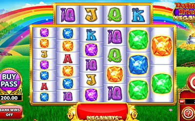 Rainbow Riches Megaways' Colourful Interface