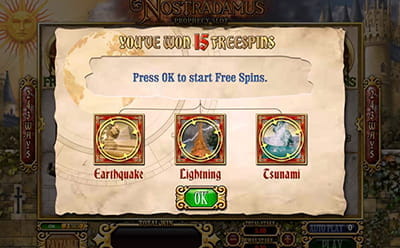 Nostradamus Slot Free Spins