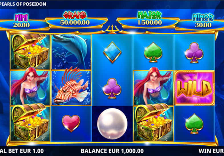 Free Demo of the Pearls of Poseidon Slot