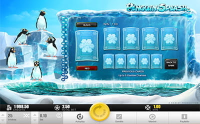 Penguin Splash Gamble Feature