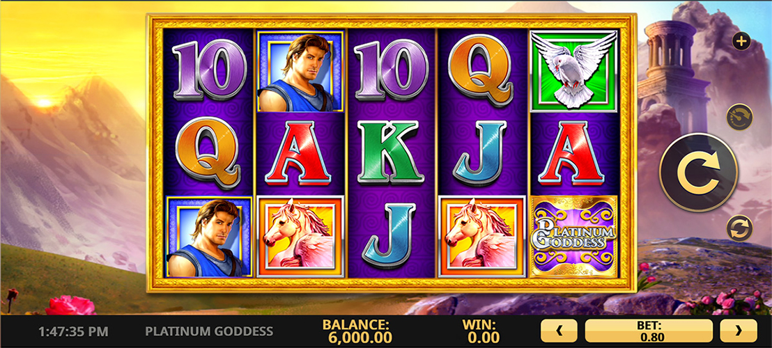 Free Demo of the Platinum Goddess Slot