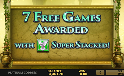 Platinum Goddess Slot Free Spins