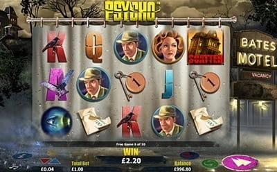 Free Spins at Psycho Online Slot