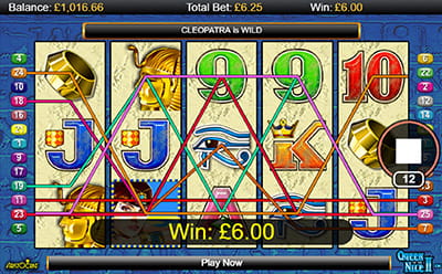 Queen of the Nile 2 Slot Bonus Round