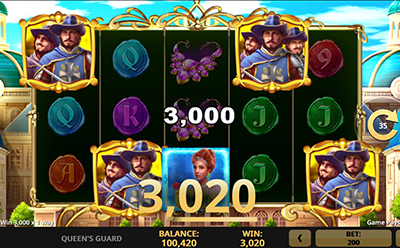 Queens Guard Slot Bonus Round