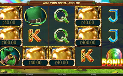 Rainbow Cash Pots Slot Bonus Round