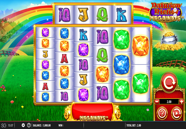 Rainbow Riches Megaways Demo Version