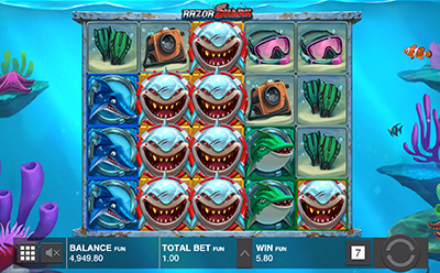 Razor Shark Slot Nudge and Reveal