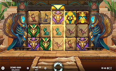 Rise of Horus Slot in Split Aces Casino