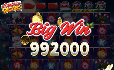 Santa's Riches Slot Bonus Round