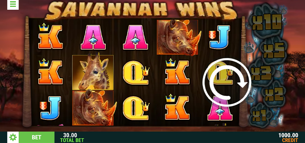 Free Demo of the Savannah Wins Slot