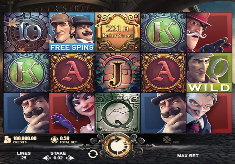 Free Demo of the Sherlock of London Slot