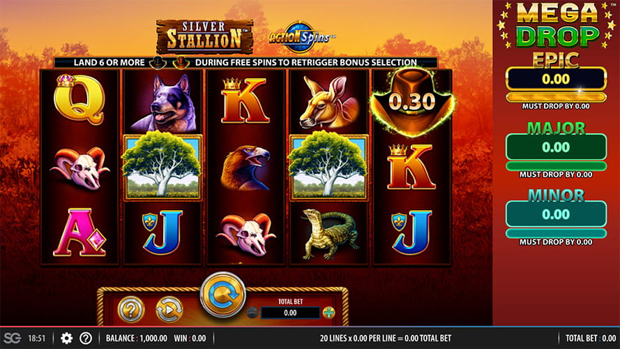 Free Demo of the Silver Stallion Slot