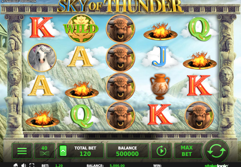 Free Demo of the Sky of Thunder Slot