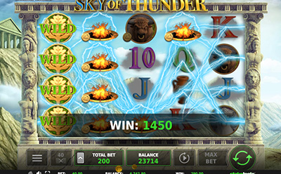 Sky of Thunder Slot Free Spins