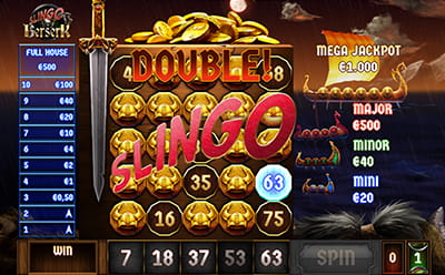 Slingo Berserk Slot Bonus Round