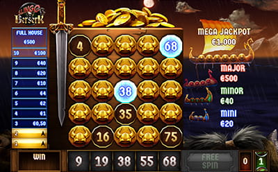 Slingo Berserk Slot Free Spins