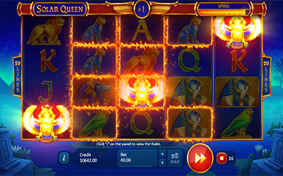 Solar Queen Slot Free Spins 