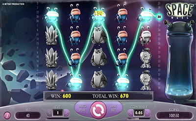 Space Wars Slot Bonus Round