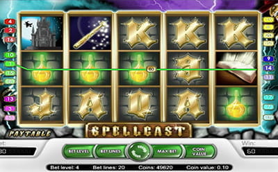 Spellcast Slot Bonus Round