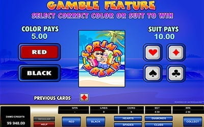 Spring Break Slot Gamble Feature