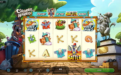 Squirrel Warriors Slot Battle Bonus