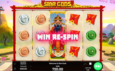 Star Gods Slot Free Spins