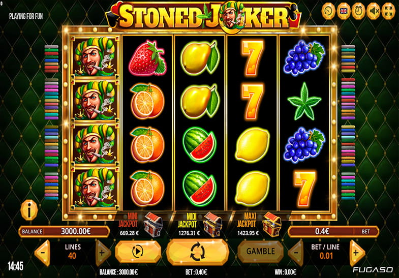 Free Demo of the Stoned Joker Slot