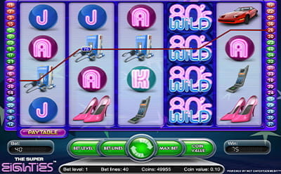 Super Eighties Slot Bonus Round