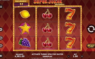 Super Joker Megaways Slot Mobile