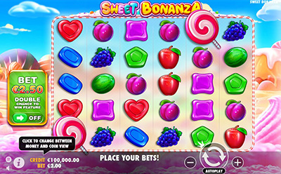 Sweet Bonanza at Wildz Casino 