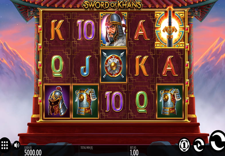 Free Demo of the Sword of Khans Slot