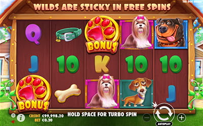 The Dog House Slot at Cashmio Casino