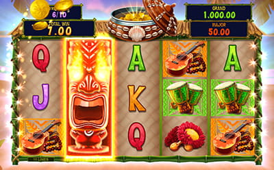 Tiki Mani Slot Fixed Jackpots