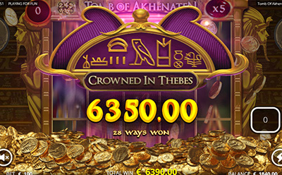 Tomb of Akhenaten Slot Bonus Round